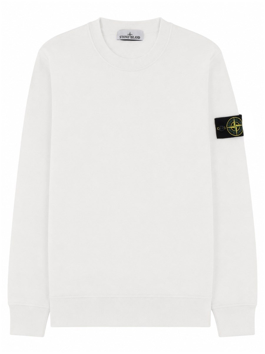 Stone Island Felpa met Patch logo