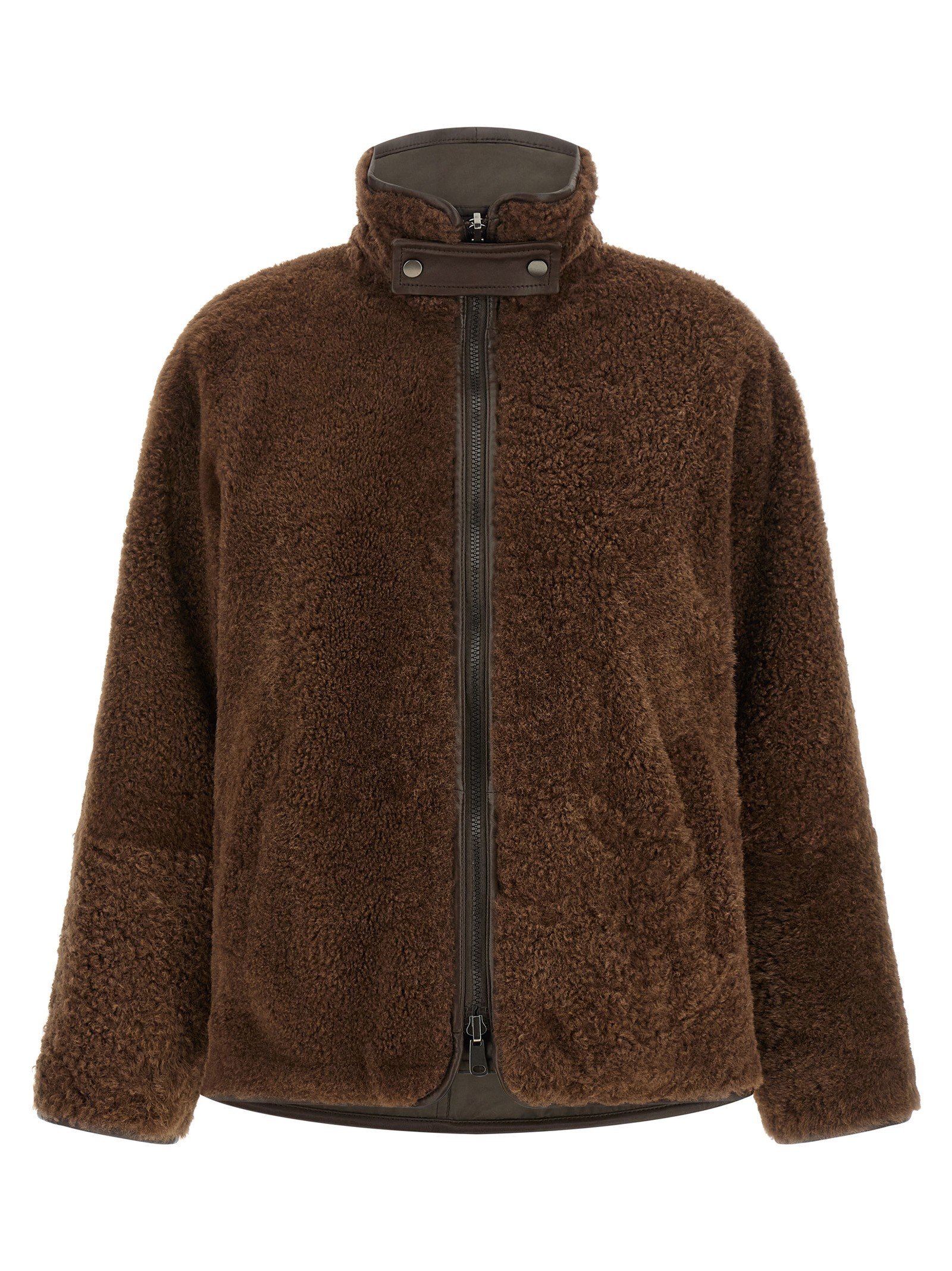 Brunello Cucinelli Fuzzy reversible jack