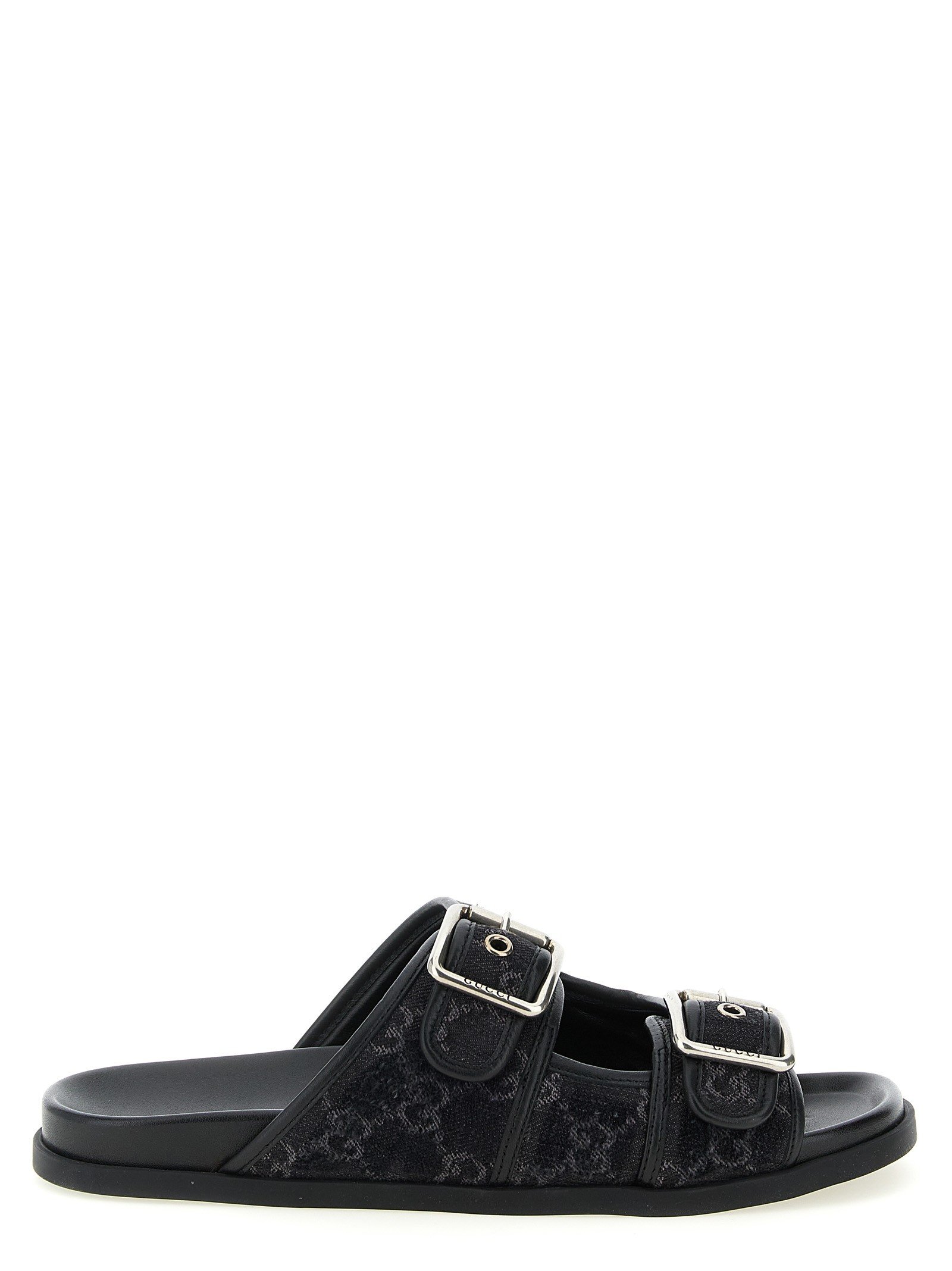 Gucci GG denim slides