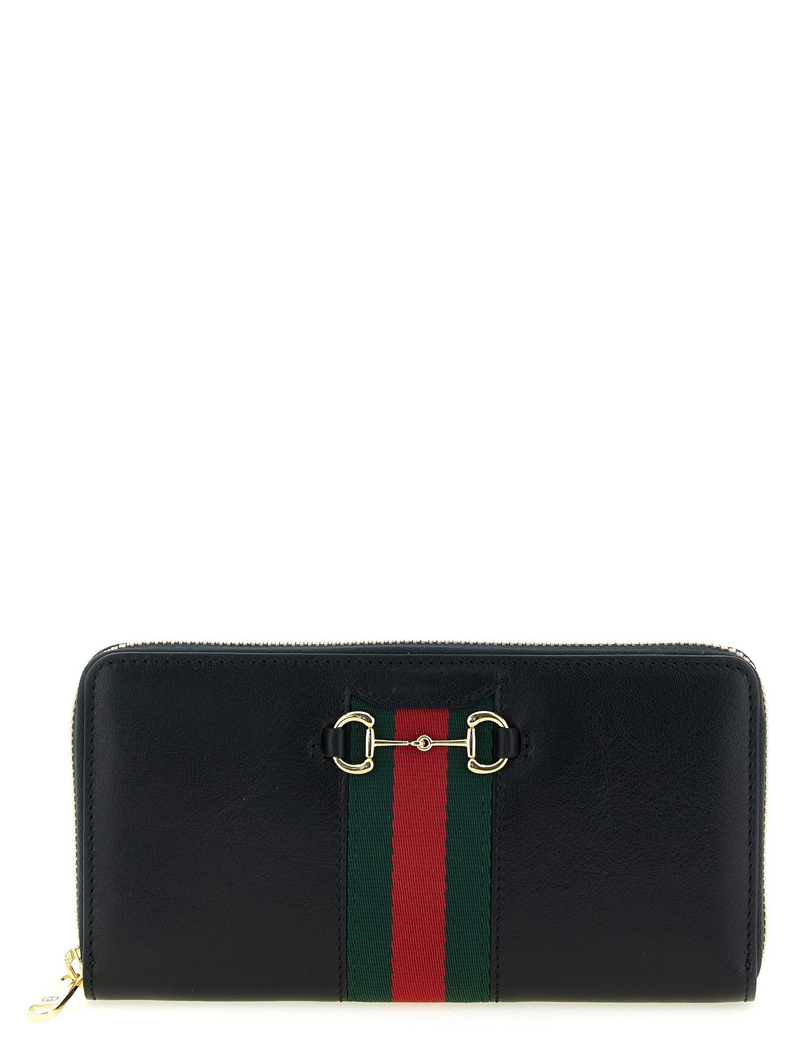Gucci Horsebit Web portemonnee