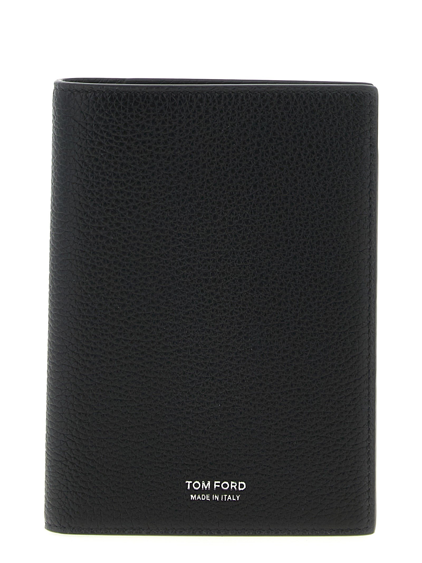 Tom Ford Hammered leren passport houder
