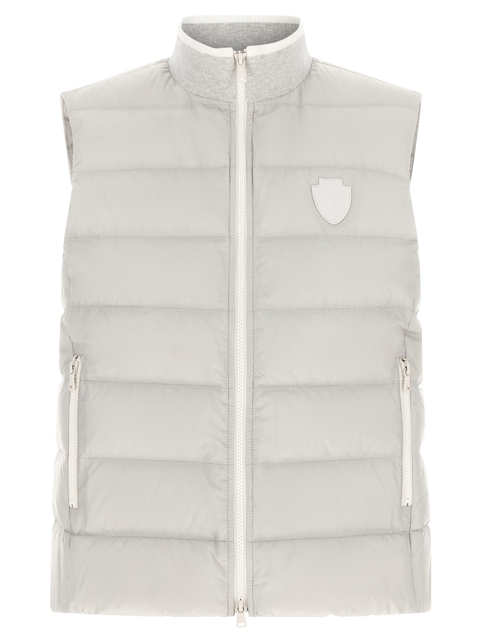 Brunello Cucinelli Heraldic patch gilet