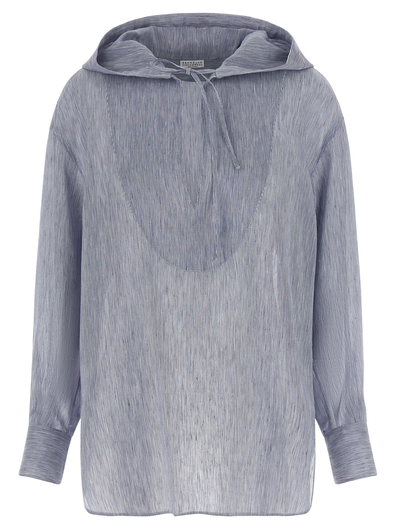 Brunello Cucinelli Met capuchon overhemd