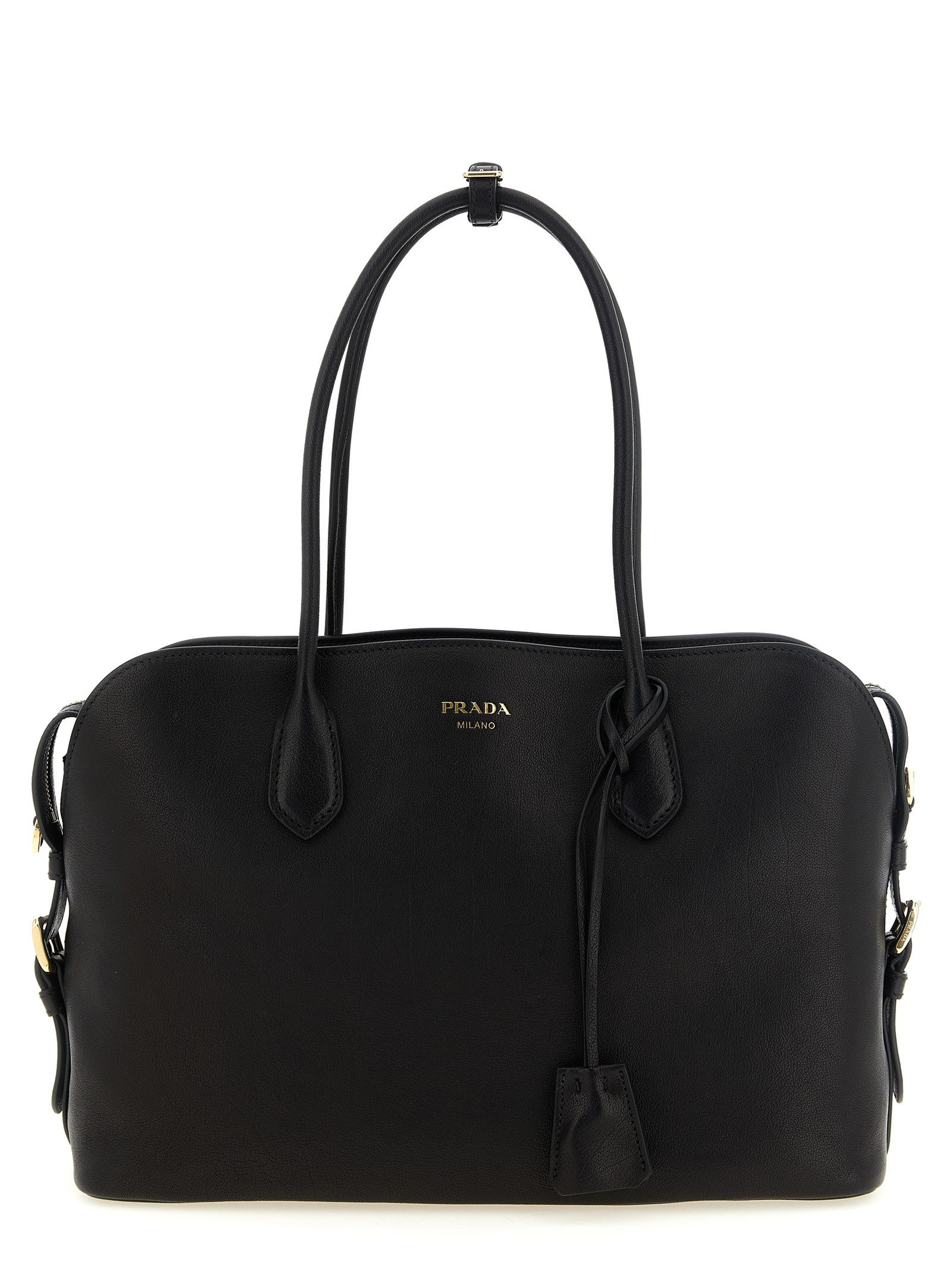 Prada Groot leren shopper