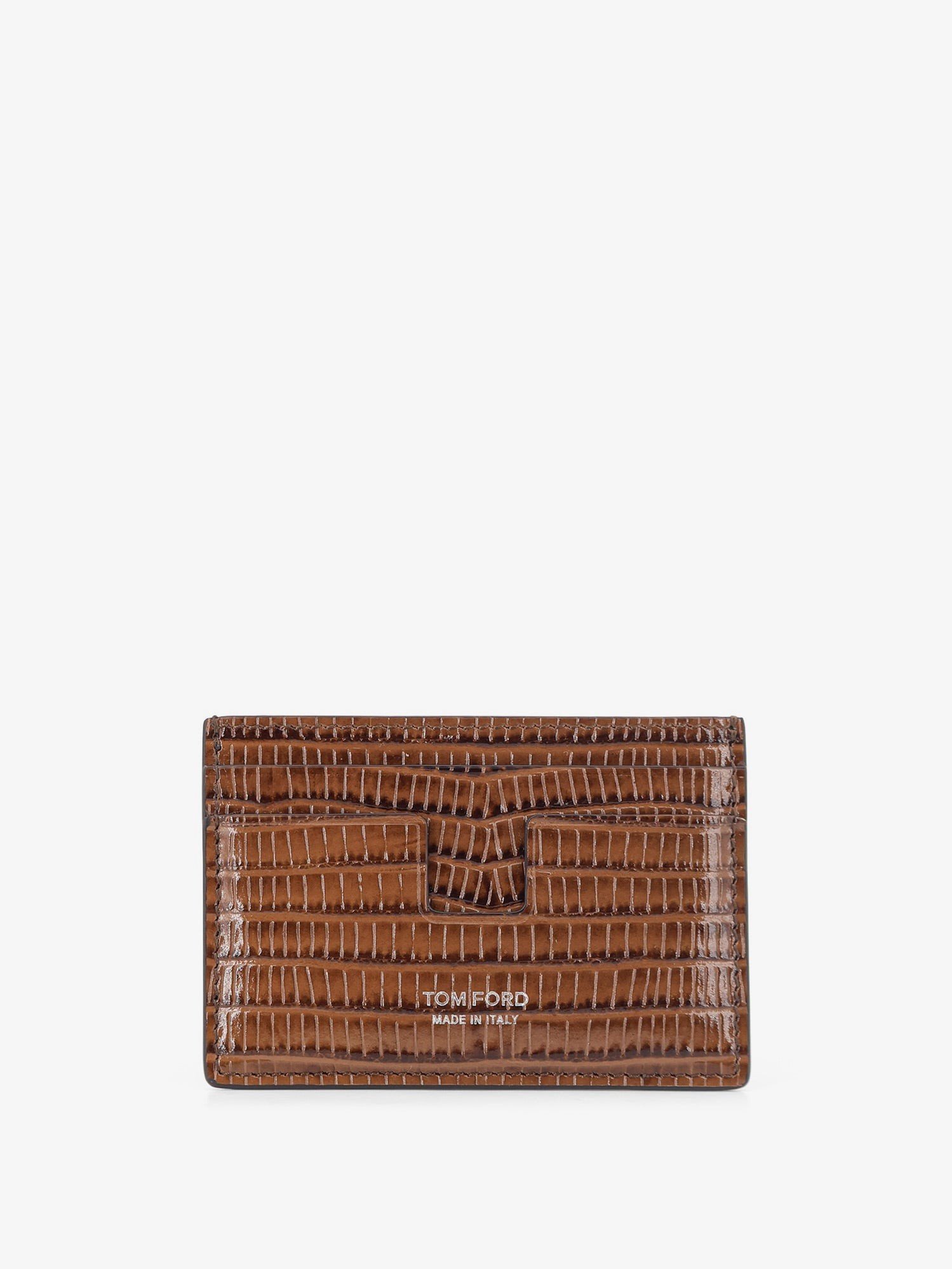 Tom Ford Leren pasjeshouder