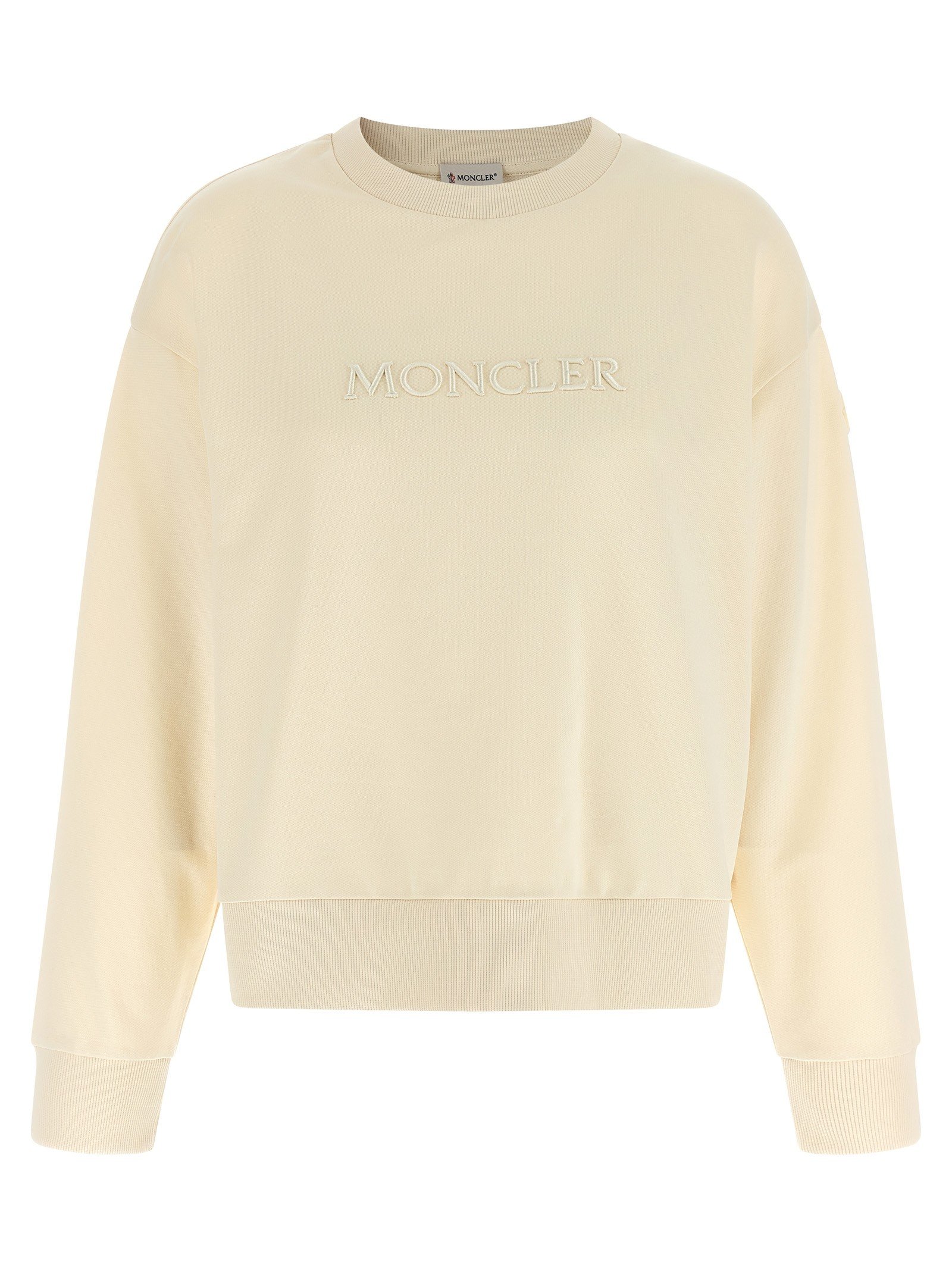 Moncler Geborduurd logo sweatshirt