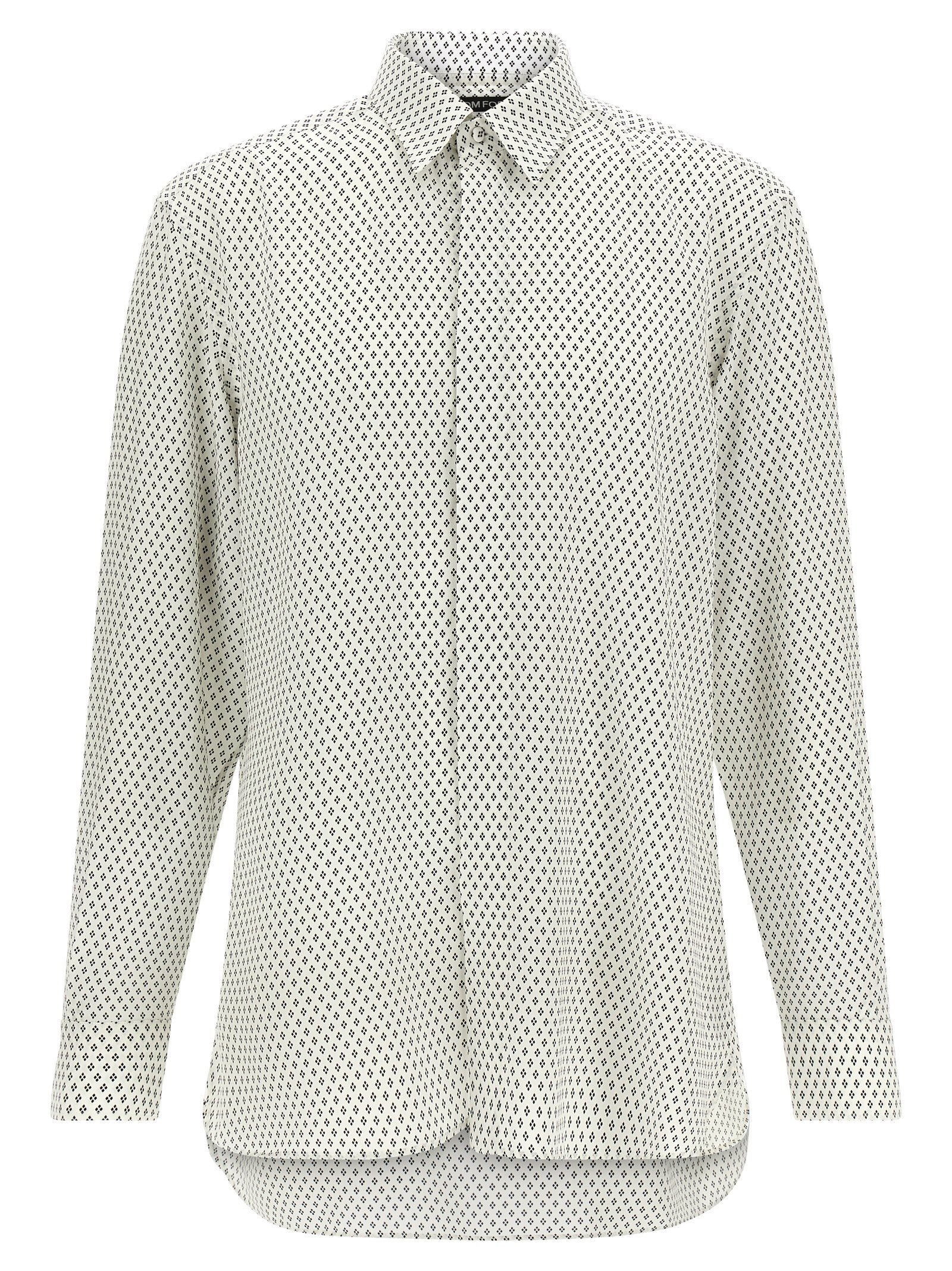 Tom Ford Micro-print overhemd