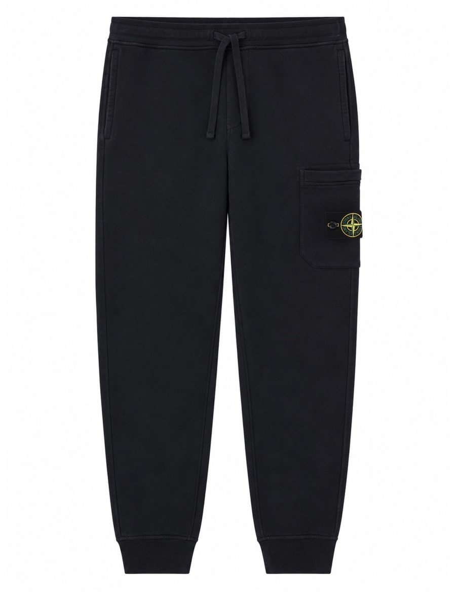 Stone Island Pantalone Jogger In Felpa
