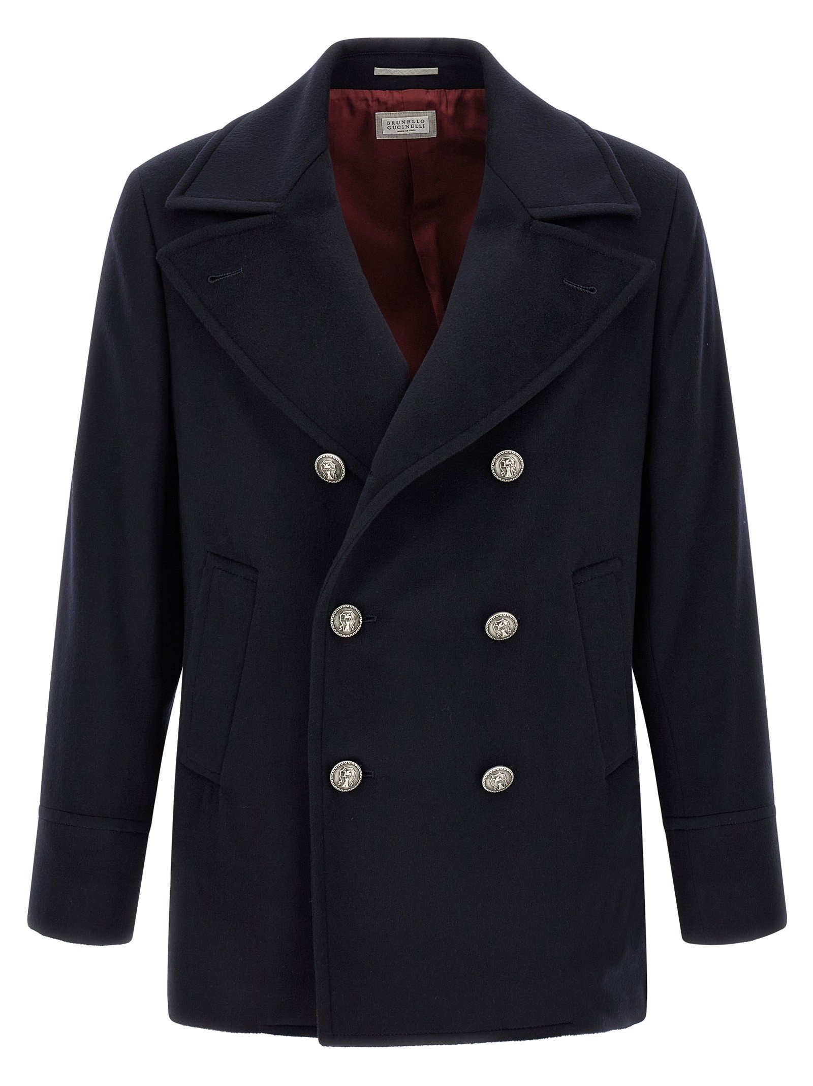 Brunello Cucinelli Peacoat jas