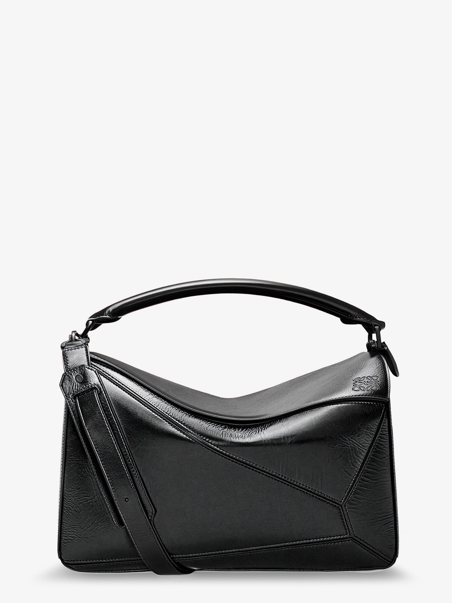 Loewe Puzzle groot leren tas