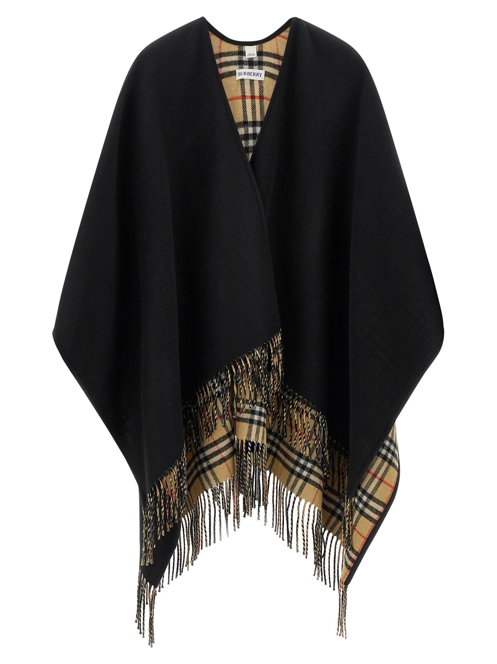 Burberry Reversible cape