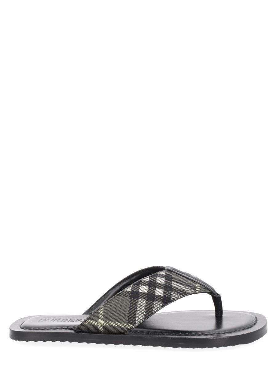 Burberry Sandalo ruitdessin Pavillon