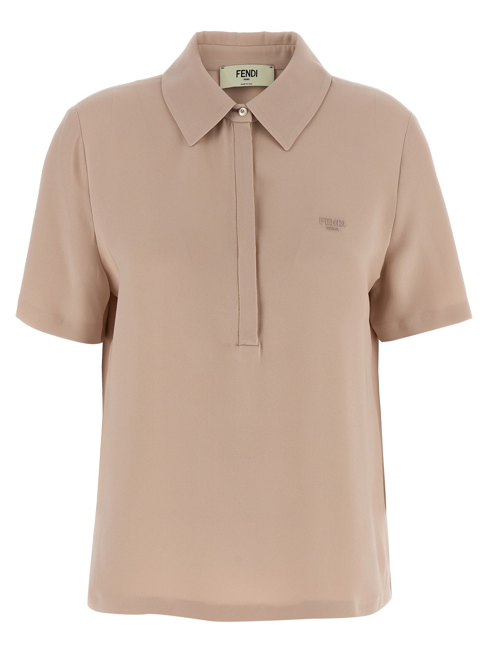 Fendi Zijden poloshirt