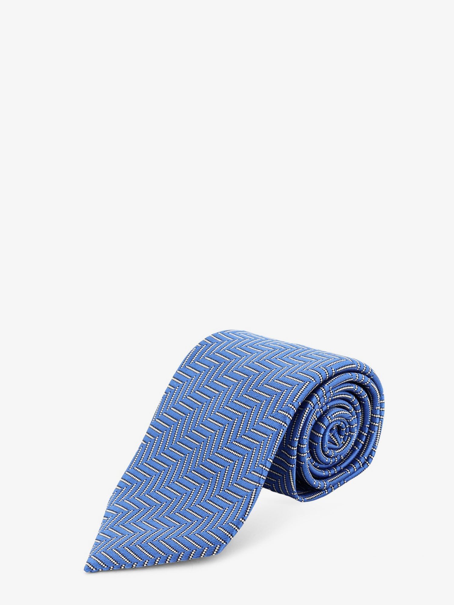 Tom Ford Zijden stropdas met geometric dessin