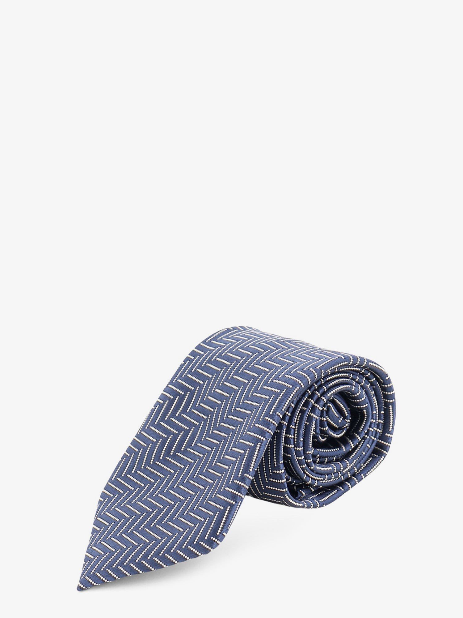 Tom Ford Zijden stropdas met geometric dessin