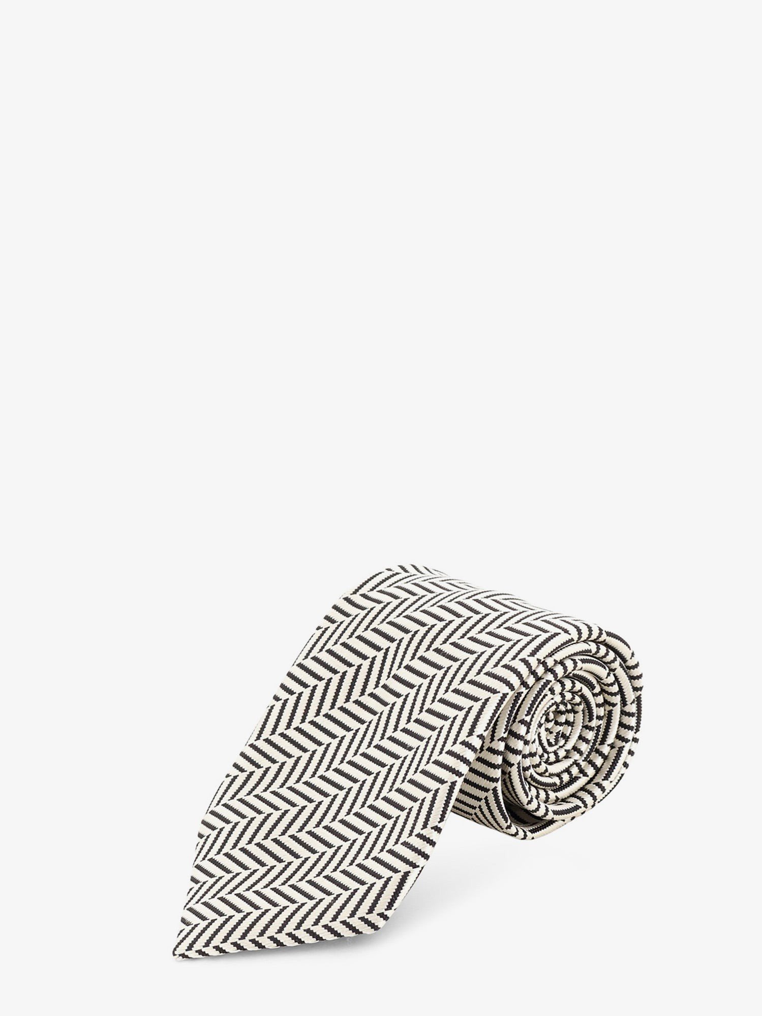 Tom Ford Zijden stropdas met geometric dessin