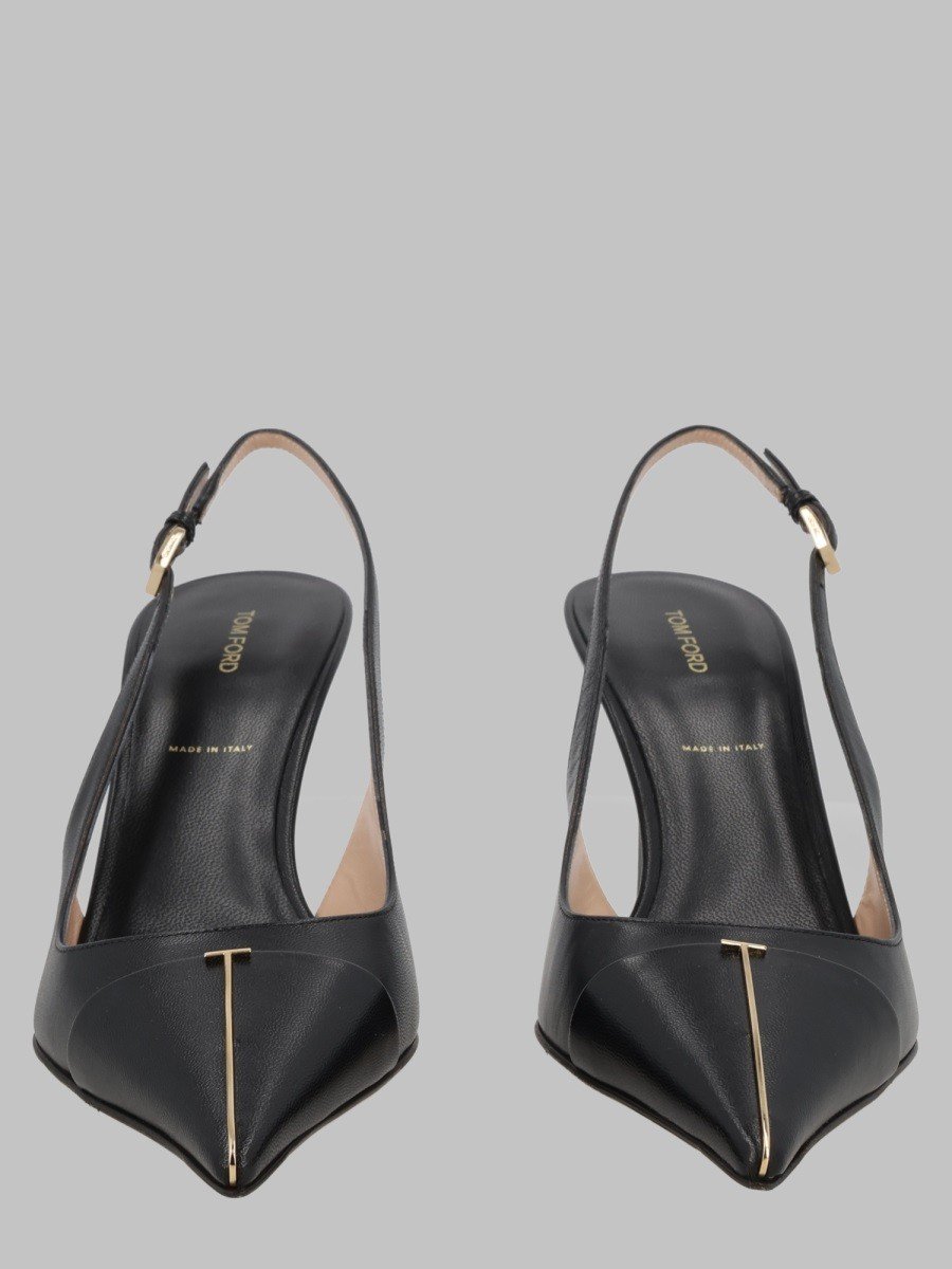 Tom Ford Slingback Shiny Kid