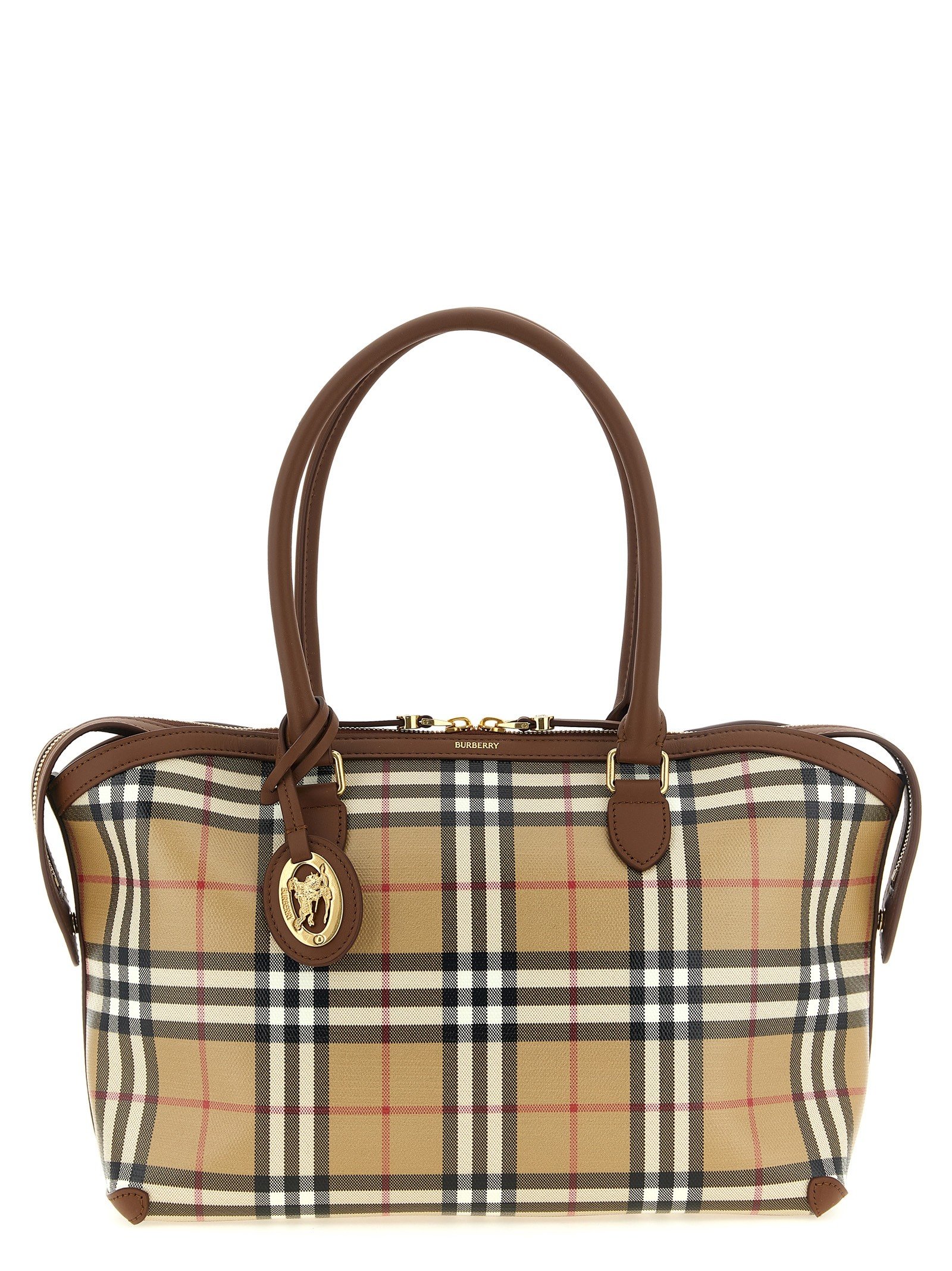Burberry Klein ruitdessin shopper