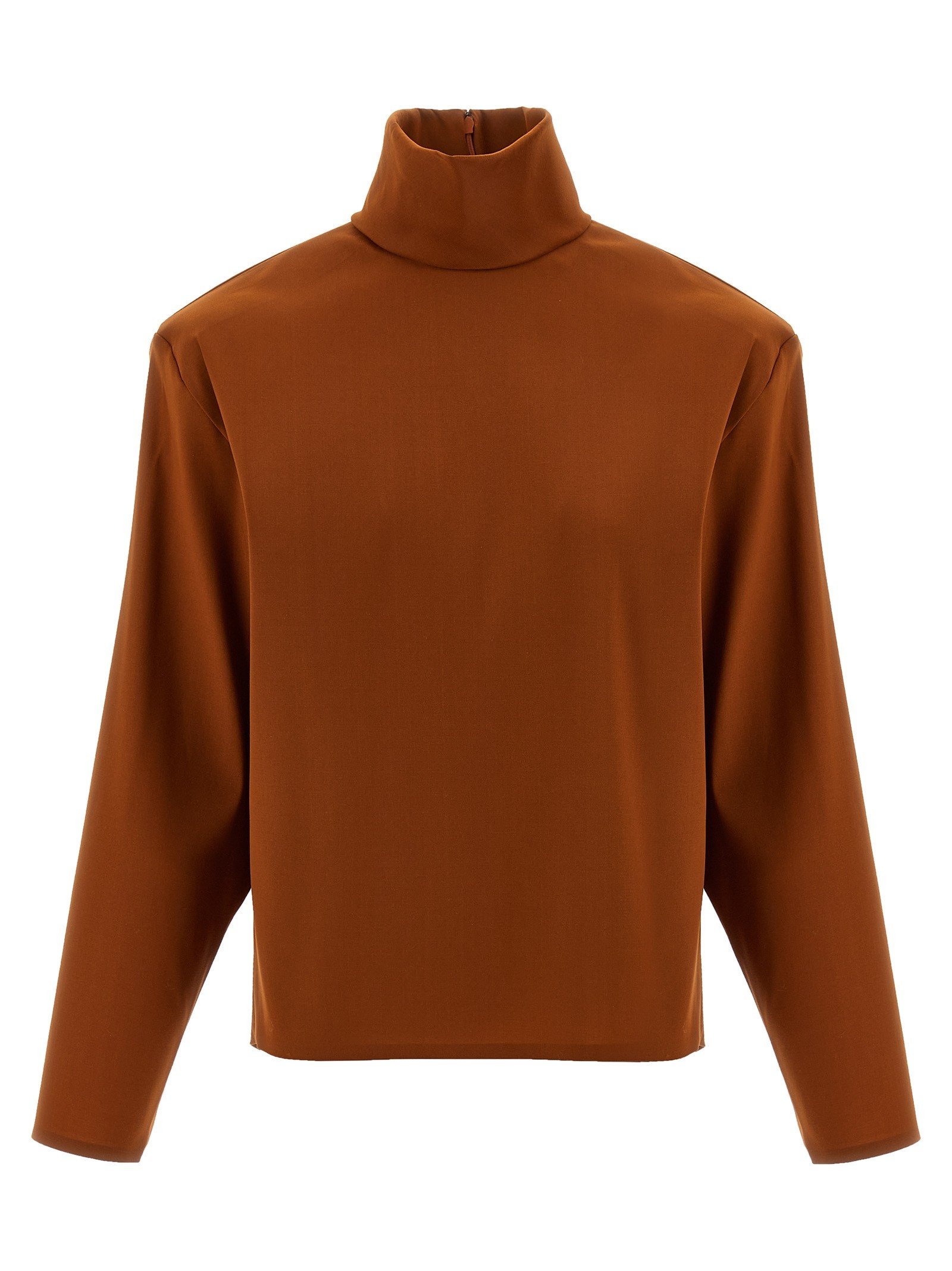 Saint Laurent Structured shoulder trui