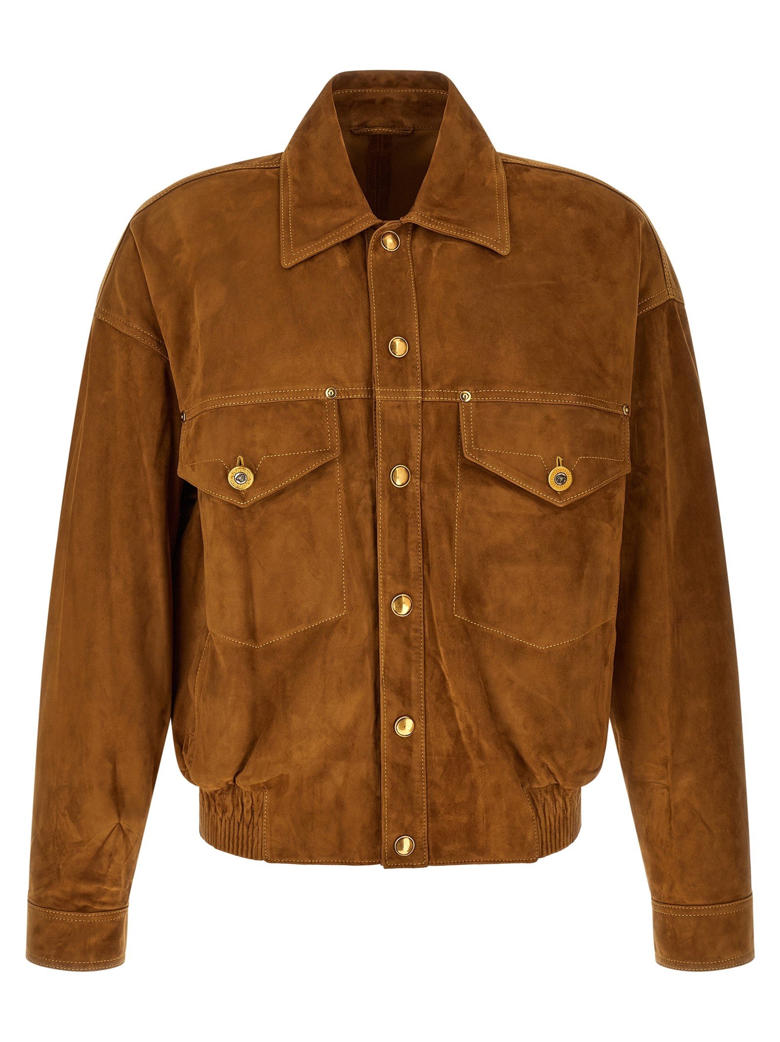 Versace Suède blouson