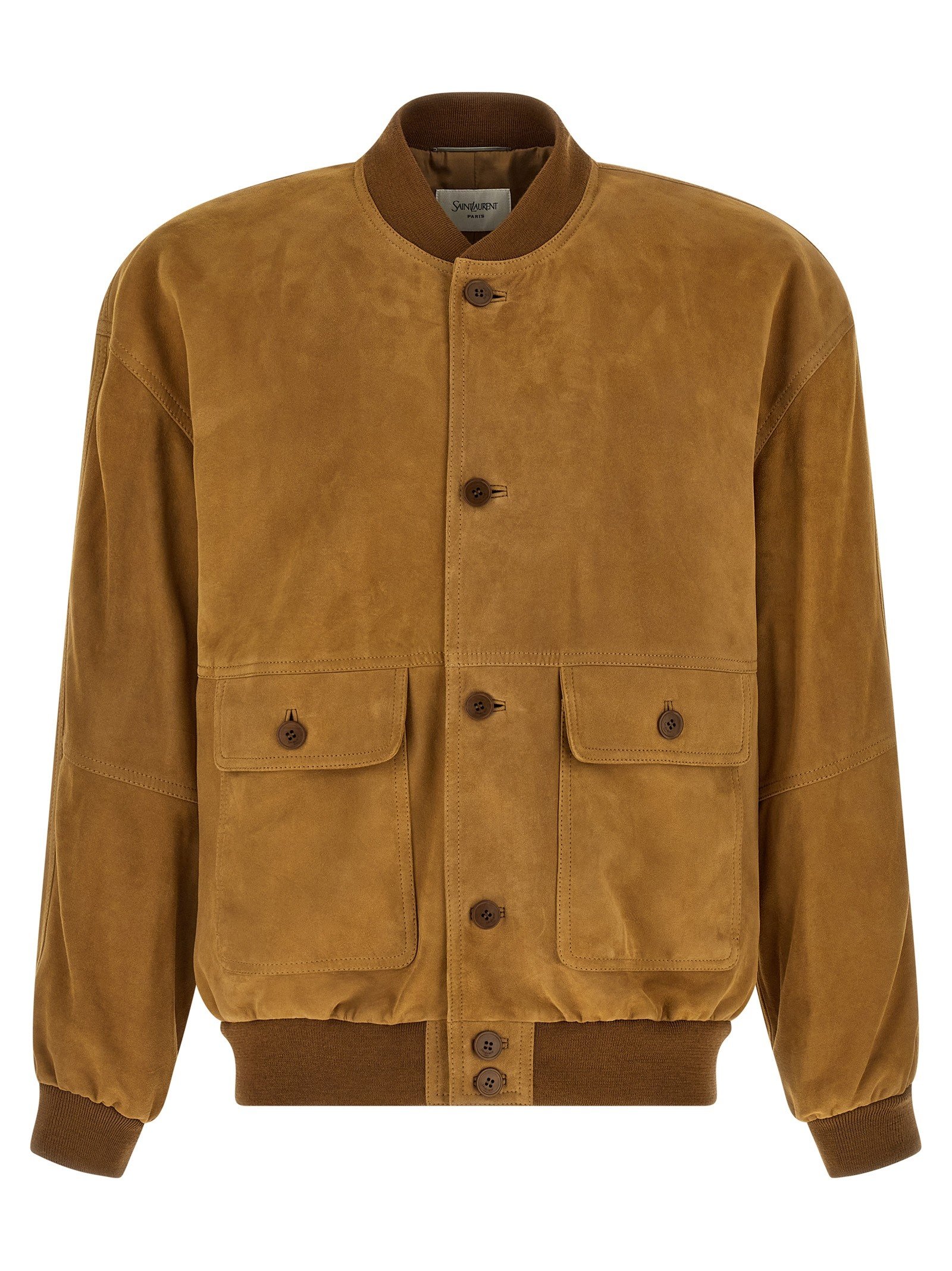 Saint Laurent Suède bomberjack