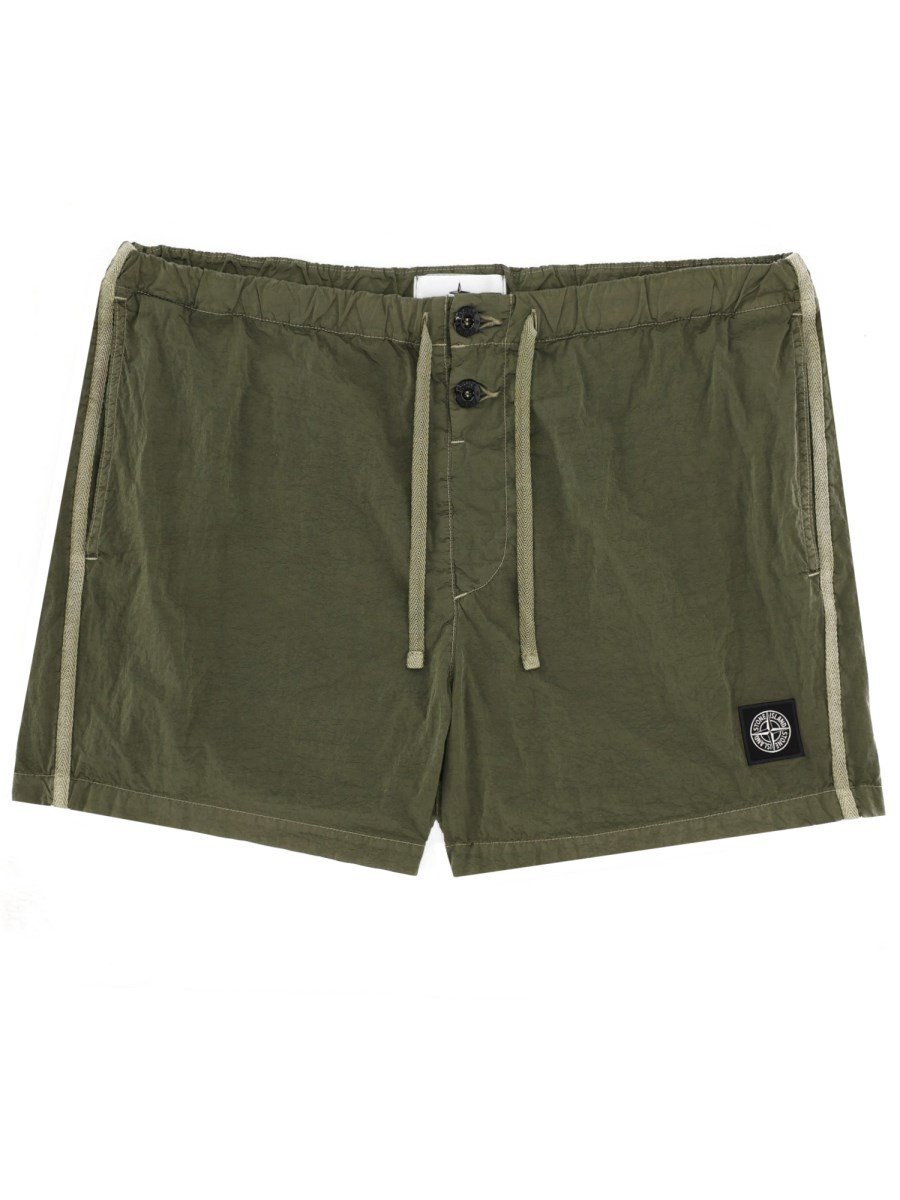 Stone Island Zwemkleding met logopatch
