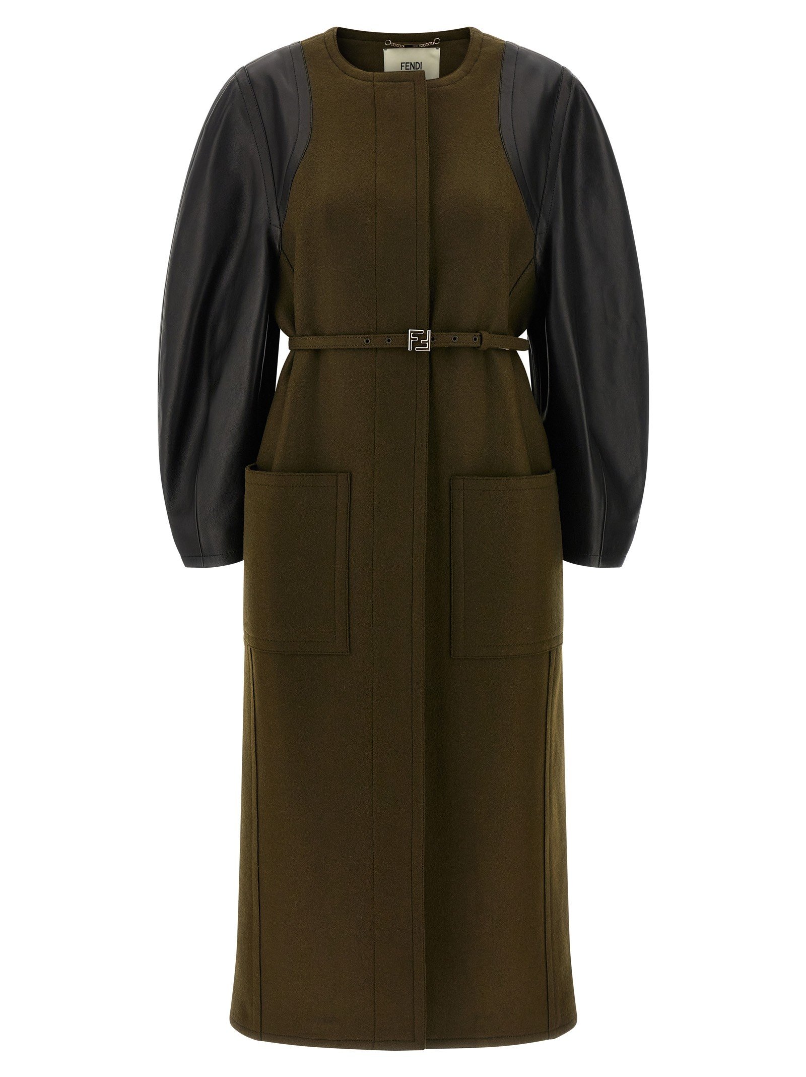 Fendi Wollen Felt jas